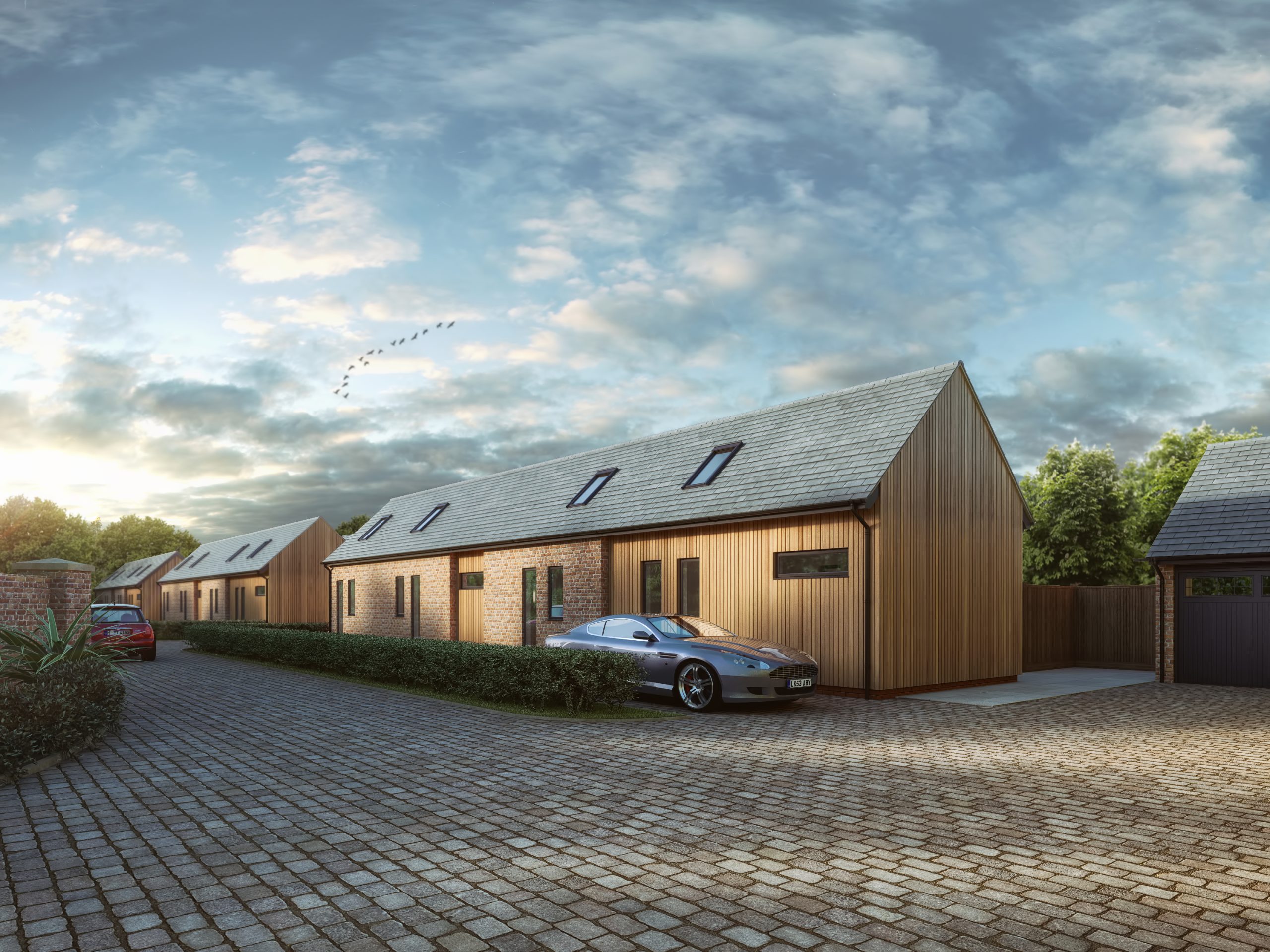 Twigworth — four new dwellings